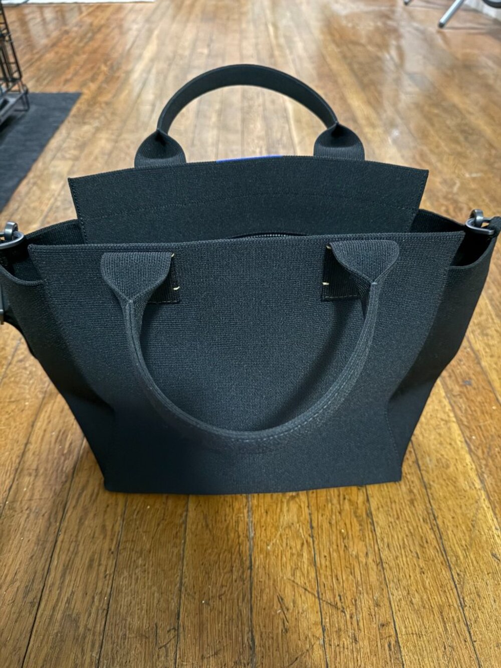Rothy's The Handbag in Total Black (Like New) - Picture 3 of 4